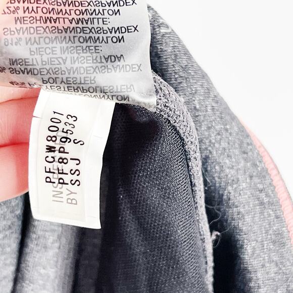 Calvin Klein Performance Colorblock Leggings Womens Small S Heather Gray Pink - Picture 11 of 11